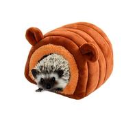 Generico Small Animal Warm House | Plush Hamster Bed | Pet Bed for Winter, Fleece Hamster Nest, Hamster House, Small Animal Winter Shelter, Comfortable Hamster Sleeping Space