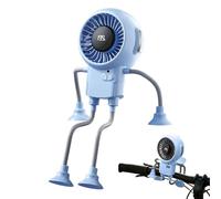 Generico Small Desk Fan Rechargeable USB Desk Fan, Portable Fans For Travel, Handheld Desktop Cooling Tool, Desks Fans For Camping Dorm Office Study Sleeping Bedroom Vacation Beach Tent RV
