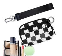 Generico Small Purse | Small Wallets for Women | Credit Card Holder Wristlet Wallet, Small Women's Wallet with ID Window, 5.51x3.74x0.79 Inches Women's Waterproof Card Holder Wallet for Coins, Noir et