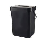 Generico Small Trash Can - Wall Mounted Trash, Folding Waste Bin. Large Capacity Durable With Lid And Handle | Large Capacity Durable Modern Mountable Garbage Cans For Counter Top And Under Sink