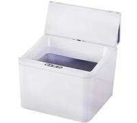 Genérico Smart Bin Trash Can, 4 l Smart Bin avec couvercle automatique | Automatic Trash Sensor Trash Cate Stockage des ordures pour la poubelle de papier de toilette de salle de bain