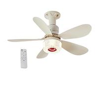 Genérico Smart Ceiling Fan Light, Wireless Music Lighting System, 3 Speed High Performance Motor with Rugged Build, Heat Resistant Matte, Climate Device with Style Fan for Living Room Bedroom