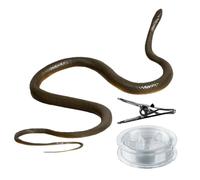 Generico Snake Blague, Serpent factice attaché à une pince à corde, étonnante farce avec effet réaliste | Accessoire pour moments amusants, Blague en plein air, Terrain de Golf, Anim