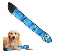 Generico Snake Dog Toy - Soft Plush Squeaker Play Jouet, Chiot interactif Mâcher | Serpent farci, Fun grinçant, Jouet long durable pour chiens, Grand divertissement d'al