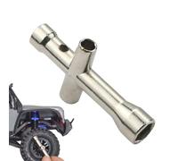 Genérico Socket Wrench Set - Compact Nut Spanner Tool With 360° Rotating, Quick Release Ratchet Handle & Anti-Slip Grip - Multi-fonctions Cross Wrench For Tight Spaces & Robotic Maintenance