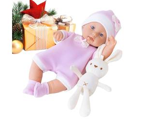 Generico Soft Body Girl Doll - Réaliste Fabric Figure, Twelve Inch Plush Toy, Authentic Child Styled Decorative Play Companion, Creative Imaginative Memory Gift Set for Bedroom Nursery
