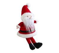 Generico Soft Santa Claus Ornaments Baby, Small Santa Doll Figurines Table, Home Seasonal Decorfor Holidays, Plush Ornament Decoration For Car Shelf Home Living Room Indoor Offices Window Display