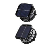 Generico Solar Fan Hat Replacement, Lightweight Cooling Parts, Quiet Powered, Hands Free Ventilation Accessory, Easy on Design, 1 Piece, for Swimming, Fishing, Beach, Outdoors, Travel,