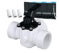 Generico Soupape de divertissement, Piscine,Vannes filtrantes Piscine Spa Assemblage de détournement d'eau à 3 voies pour maison, extérieur, jardin, cour,