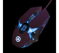 Genérico Souris - Monero Genial | PC | Souris programmables ergonomiques avec câble d'ordinateur | 4 tailles M - Comprend des ordinateurs informatiques USB dpi réglables pour le Hog