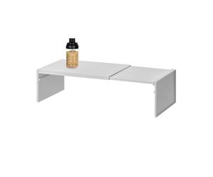 Generico Space-Saving Stackable Layered Shelf, Cabinet Shelf Expandable, Non Slip Lightweight Heavy Duty Kitchen Storage Accessories For Pantry Cupboard