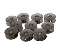 Generico Spoline Bobine, bobines en métal pour machine à coudre Necchi 535, Necchi 574, Necchi 575 | Brother PR1000, PR1050X, PR600II, PR620, PR650, PQ1500, PQ1500S | 10 pièces |