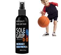 Generico Spray pour poignée pour chaussures de sport - Rapport de traction inférieur de basket-ball de 100 ml de basket-ball, spray pour baskets non slip | traitement anti-glisse soleil pour