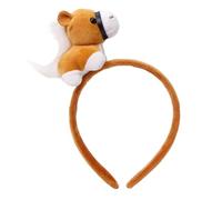 Generico Spring Festival Headband - 2026 Year Of The Horse Plush Headwear, Chinese New Yer Accessory, Cute Animal Hair Hoop For Family Photos, Lunar New Year Cosplay | For Kids & Adults