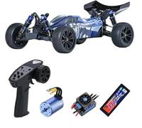 Generico SPRINT Buggy RC Off-Road 1/10 4WD Électrique Brushless Haute Vitesse RTR - 2.4G #RH1068 - VRX