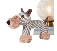 Generico Squeaky Dog Toys - Plush Dog Squeak Toys | Soft Teeth Cleaning Chewing Doll for Chippy Agressive Chewers | Soft Dogs Toyss Indoor Play Christmas Birthday Games Pet Playtime Durable Design