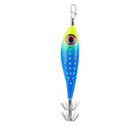 Genérico Squid Fishing Lures - LED Colorful Lighting Artificial Baits | Luminescent Saltwater Squid Jig | Pour Cuttlefish Sleeve-Fish Octopus Boat River Dock Lake Stream Pond Ship Outdoor Anglers