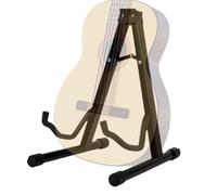 Genérico Stand électrique pliable | 38,5 x 30,5 x 26 cm Petit Sporteur dans un design de cadre | Support d'affichage pliable pour électrique, acoustique, basse, violon, violet | S