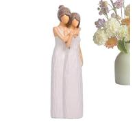 Genérico Statue de maman et fille, statue de mère et fille, de bureau pour maman et fille, exprime les relations amoureuses entre et