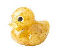 Generico Statue de table aquatique - Conception de galets de pierres précieuses, petites œuvres d'art décoratives de collection, ornement visuel raffiné | Caractéristique décorative pour le style