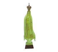 Generico Statue Notre-Dame de Fatima en plastique phosphorescent - 22 cm