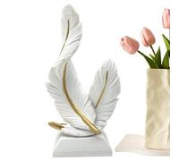 Generico Statues pour décoration de maison - avec base en résine pour décoration de maison, figures d'art et sculptures pour étagère | pour salon, chambre, salle de bain, bureau, bibliothèque vitrine