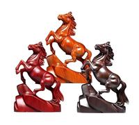 Generico Statuette De Succès Équine - Accent Décoratif Du Cheval, Emblème De La Prospérité Avec Sculpture Artisanale Du Bois, D'art De Patrimonio | Souvenir Symbolique Célébration Pour Les Vacan