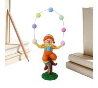 Genérico Statuette décorative Comique en résine pour carnaval, anniversaire, salon et cheminée