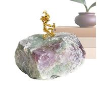 Genérico Statuette Mineur d'or Sculpture réaliste naturelle | Statuette de mineur pour amateurs de famille adulte maison bureau intérieur anniversaire salon