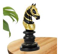 Genérico statuette - Sculpture en résine vintage roi reine, pièce décorative de chevalier | Salon multi-usages, chambre, bureau, hôtel, décoration d'affichage, artisanat art
