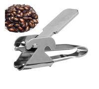 Genérico Steel Peeler - Stainless Steel Durable, Compact Design, High-Temp Resistant Sheller Opener | Multi-Nut Kitchen Gadget For Easy Cracking and Shelling At Home or Office Use