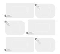 Genérico Sticker protecteur - Pet, 2,36 x 4,33 po Sticker Applicator -Free & réutilisable | Static Cling Film Design, Windshield Cover for Cars, Dashboards, Windshields, Birthday