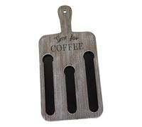 Generico Stockage des dosettes de café, porte-dosettes de café,Support de support vintage de 14 pour montage mural - pour coffee station, présentoir de garde-manger, hôtel, café, ca