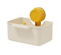 Generico Strainer Basket - ABS, 5.91x3.94in Suction Cup Rack Stable And Multi-Functional | Sink Food Waste Catcher, Counter Organizer For Kitchens, Bathrooms, Showers, Cleaning Stations