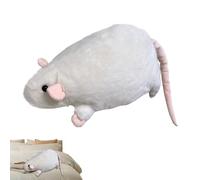 Generico Stuffed Mouse Plush | 40 cm réaliste Soft Toy | Faux Animal Doll | Living Room Sofa Decoration Halloween Kids Gift Collectible Cute Model