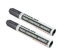 Genérico Stylo détecteur de faux billets (Pack 2 unités). Détecteur toutes sortes de faux billets (Euro, Dollar, Livre...) Money tester. 2 UNITÉS.