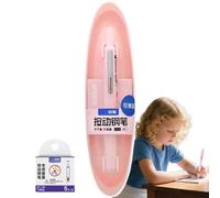 Generico Stylo stylographique rétractable | écriture sans perte d'encre, pointes fines 0,38 mm pour bureau scolaire maison croquis dessin journal Calligraphie étudiants