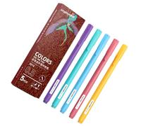 Generico Stylos colorés pour ordinateur portable, encre à séchage rapide, outil d'écriture fluide, ensemble de dessin créatif, collection de gel vibrant, journal étudiant pour
