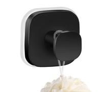 Generico Suction Shower Hooks - 1x No-Drill Bathroom Hooks | Utility Hook Wall Mount | Polyvalent Vacuum Wall Hanger, Foldable Glass Window Porte Hanger | Bain Robe Holder For Tile Metal Kitchen