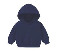 Générico Sudadera de forro Polar Para niños y niñas (Navy, 18-24 Months)