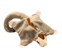 Genérico Sugar Glider Peluche mignonne douce Stuffed Animal, 32,99 x 7,48 cm Adorable & Soothing Companion, réaliste Flying for Kids, Teens, Nursery, and Bedroom Decors