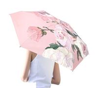 Genérico Sun Parasol | Parapluie compact pour voyage, articles de voyage double usage pour plage, événements, photographie, golf, randonnée et escalade, Glue noire à l'intérieur de la, B