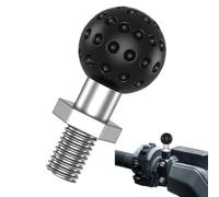 Generico Support à boule | Adaptateur de rétroviseur antidérapant | Support étanche pour vélo d'extérieur avec rotation complète