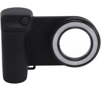 Genérico Support à selfie modèle BBC-9 Support de téléphone magnétique, poignée de prise pour appareil photo du téléphone avec selfies à distance et lumière de remplissage