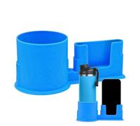 Genérico Support de gobelet pour paddle surf 2 en 1 rotatif antidérapant | Porte-gobelet Canoë et support de téléphone portable d'extérieur Stand Up Paddle Board Canoë Bateaux Pêche Marine Navigation