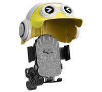 Genérico Support de téléphone avec ombrage solaire pour vélo | Support pour vélo avec casque, accessoires électroniques grand public pour GPS, appels vidéo, navigation, divertissement, visualisation