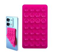 Genérico Support de téléphone d'aspiration en silicone : support de tasse à ventouse double face | Support de smartphone compact