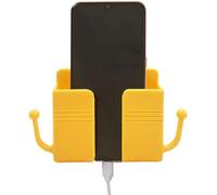 Generico Support de téléphone mural avec crochets, support de téléphone avec téléphone portable | Supports autocollants,Support de téléphone multifonctionnel pour salon, cuisine, salle de bain