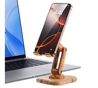 Genérico Support de téléphone pliable pour bureau | 360 capacité cellulaire portable 360 °, peut être une table rotative multifonctionnelle
