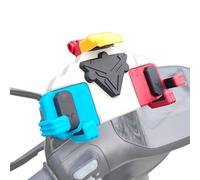 Generico Support de téléphone portable de moto,Support de téléphone portable de moto | pour téléphone de vélo pivotant à 360 degrés | Clip de téléphone pour scooter, support de smartphone de 4,7-7